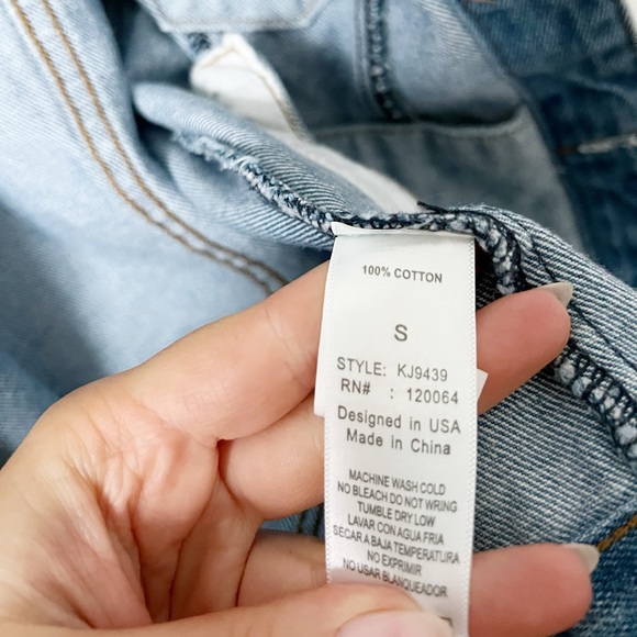 Distressed Denim Jacket - Picture 4 of 4